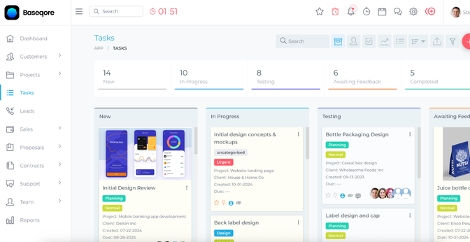 baseqore project management